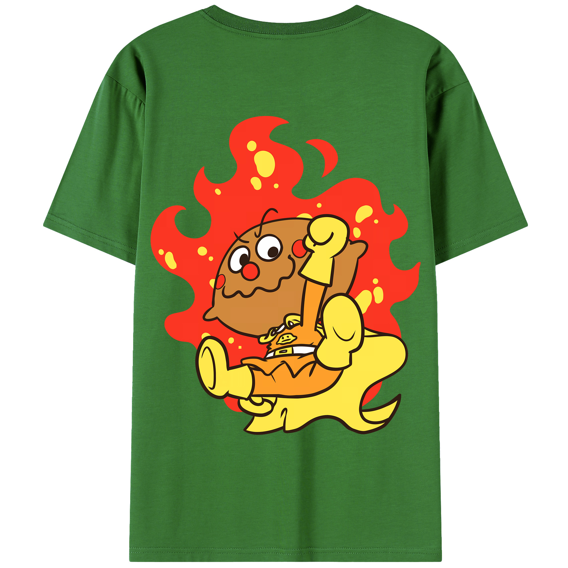 （画像用） アンパンマン Anpanman レディース半袖Tシャツ(バックプリント)